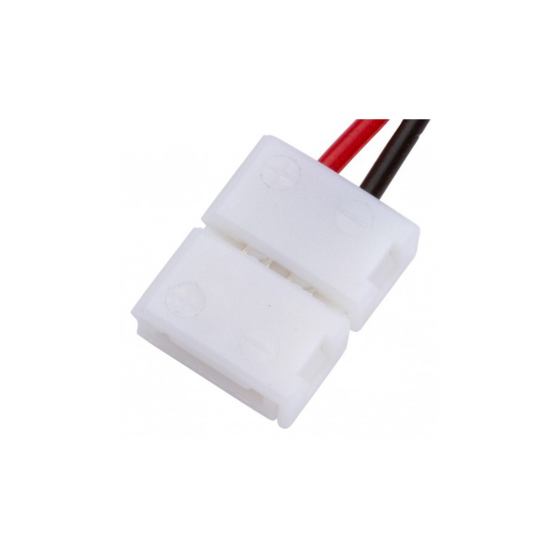 Conector Tira LED SMD3528/2835 2 Vías Simple 12/24VDC