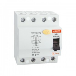 Interruptor Diferencial Industrial 4P-300mA-Clase A-10kA Superinmunizado