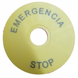 Carátula de emergencia diámetro 60