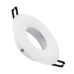 Aro Downlight Circular Design Blanco para Bombilla LED GU10 / GU5.3