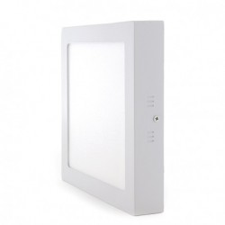 Plafón LED Cuadrado Superficie 300Mm 24W