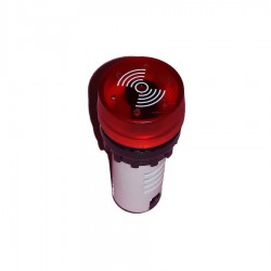 ZUMBADOR LUMINOSO 230V ROJO