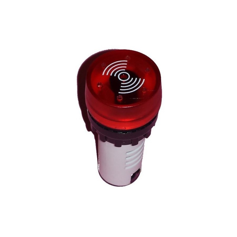 ZUMBADOR LUMINOSO 230V ROJO