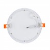 Placa LED 12W Circular SuperSlim Corte Ø 155 mm