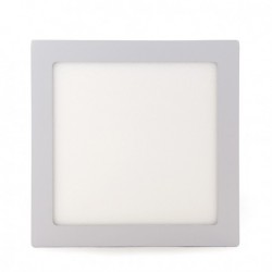 Plafón LED Cuadrado Superficie 12w