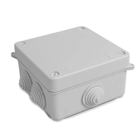 Caja de Empalme y Derivación Estanca de Superficie IP55 113x113x60 mm