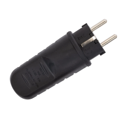 Clavija Aérea tipo F-E 2P+T 16A 250V AC SCAME SC-CA-1103100-FE-NG