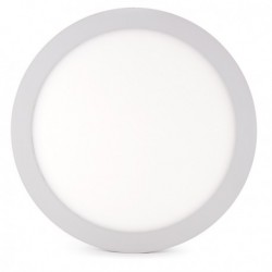 Plafón LED 24w Circular Superficie Ø295Mm 1900Lm 30.000H