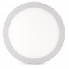 Plafón LED 24w Circular Superficie Ø295Mm 1900Lm 30.000H